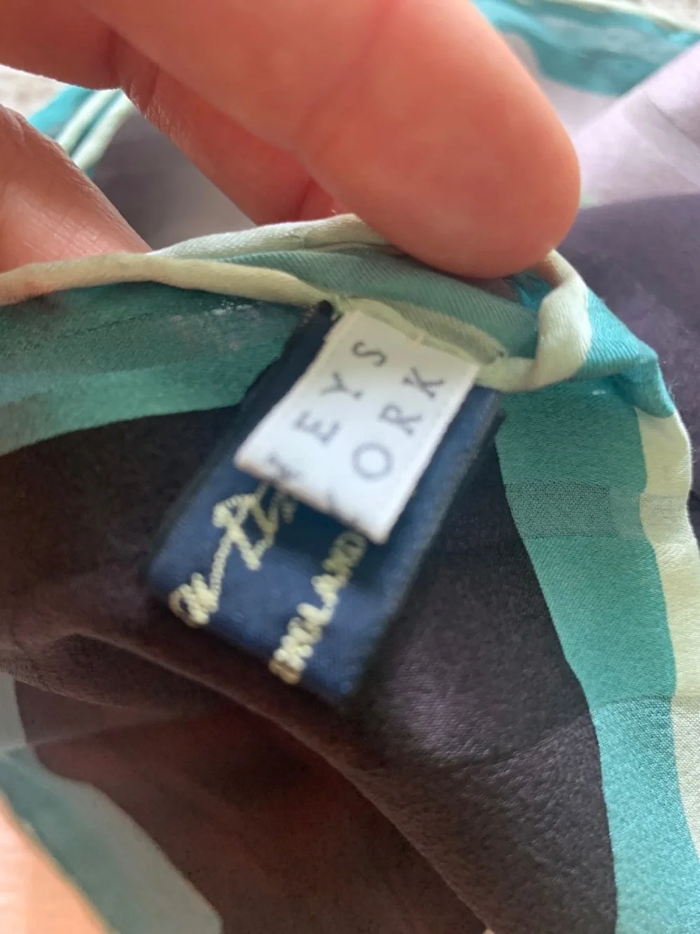 Georgina von Etzdorf silk scarf
